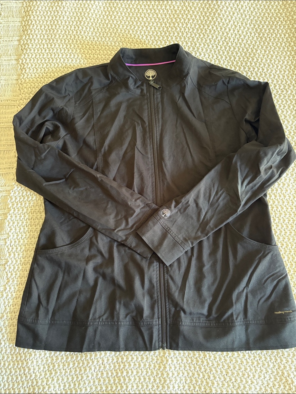 Black Scrub Jacket